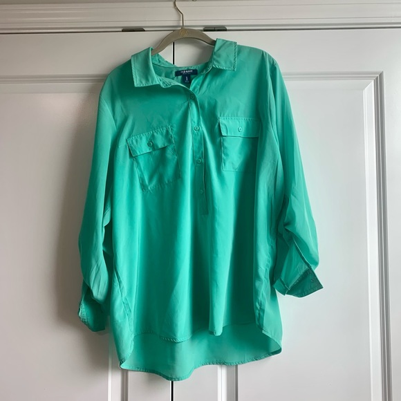2/$20 or 3/$25 3/4 Sleeve Old Navy Shirt Sz XL - Picture 2 of 6